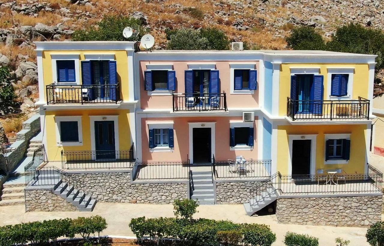 Irene Double Apartment Anoi Symi Exterior foto