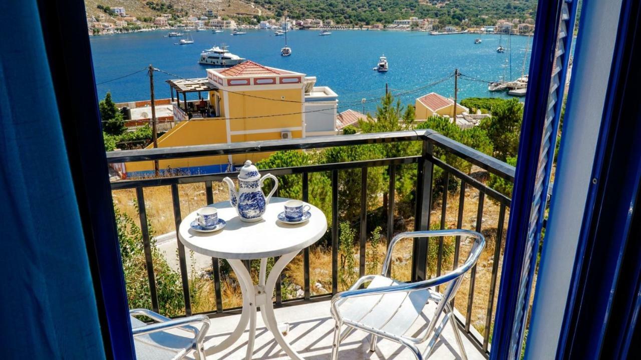 Irene Double Apartment Anoi Symi Exterior foto