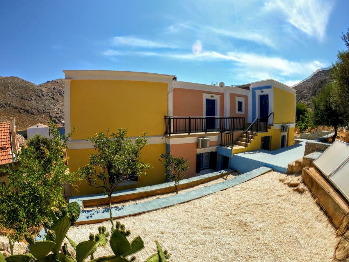 Irene Double Apartment Anoi Symi Exterior foto